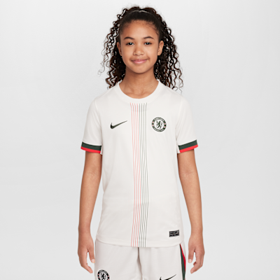 Chelsea FC 2025/26 Stadium Away Big Kids' Nike Dri-FIT